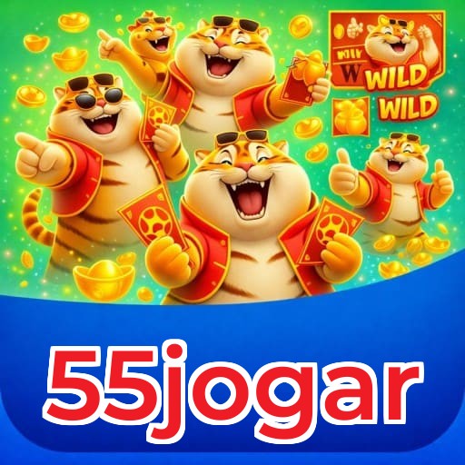 Material promocional do app 55jogar — ilustração, não métricas auditadas nesta página